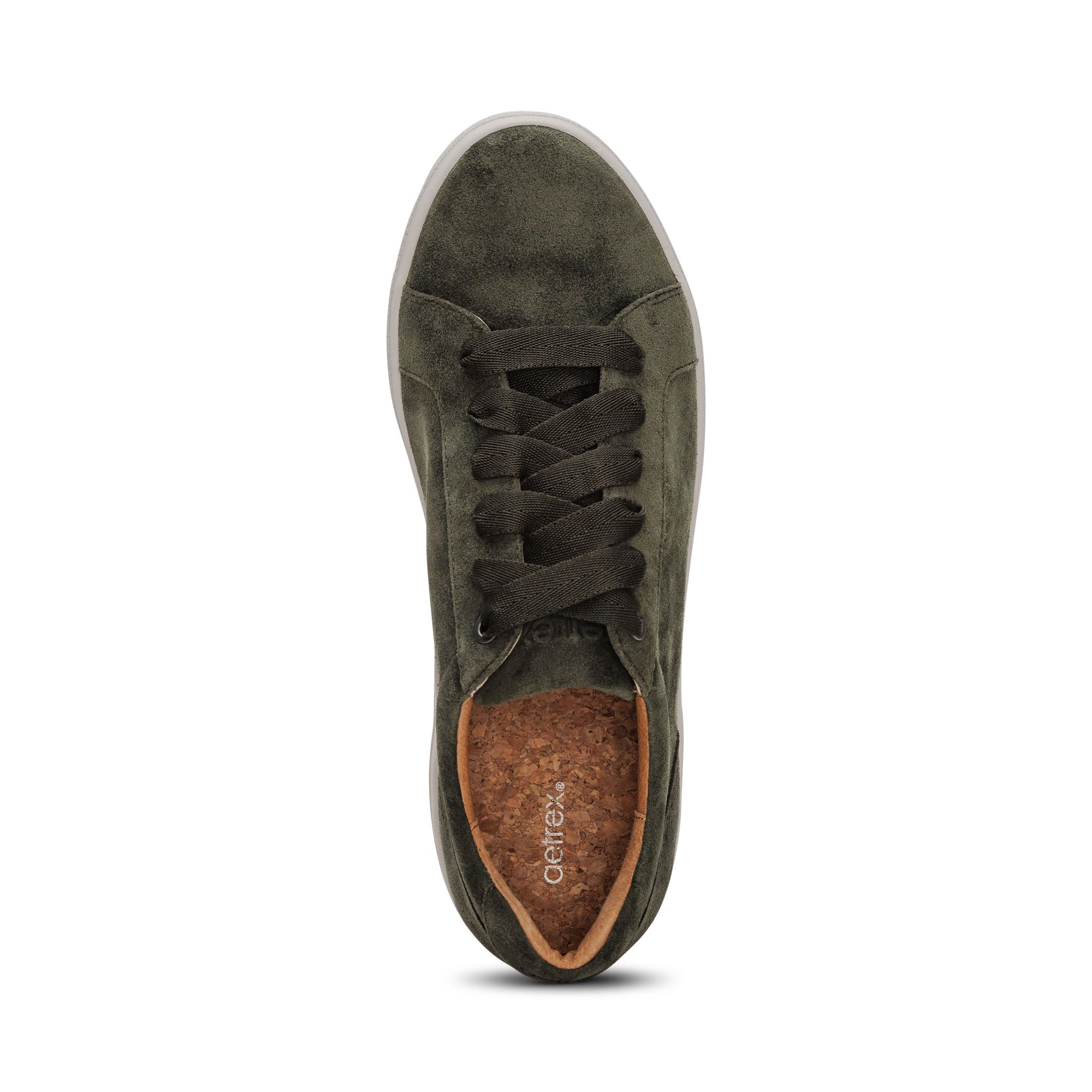Courtney Lace-up Sneakers #color_dark-green