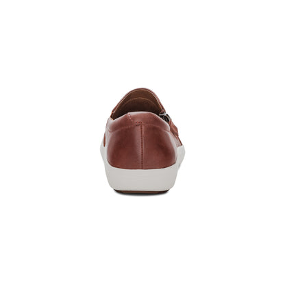 Jenna Slip-On Sneakers Rear Angle #color_brown