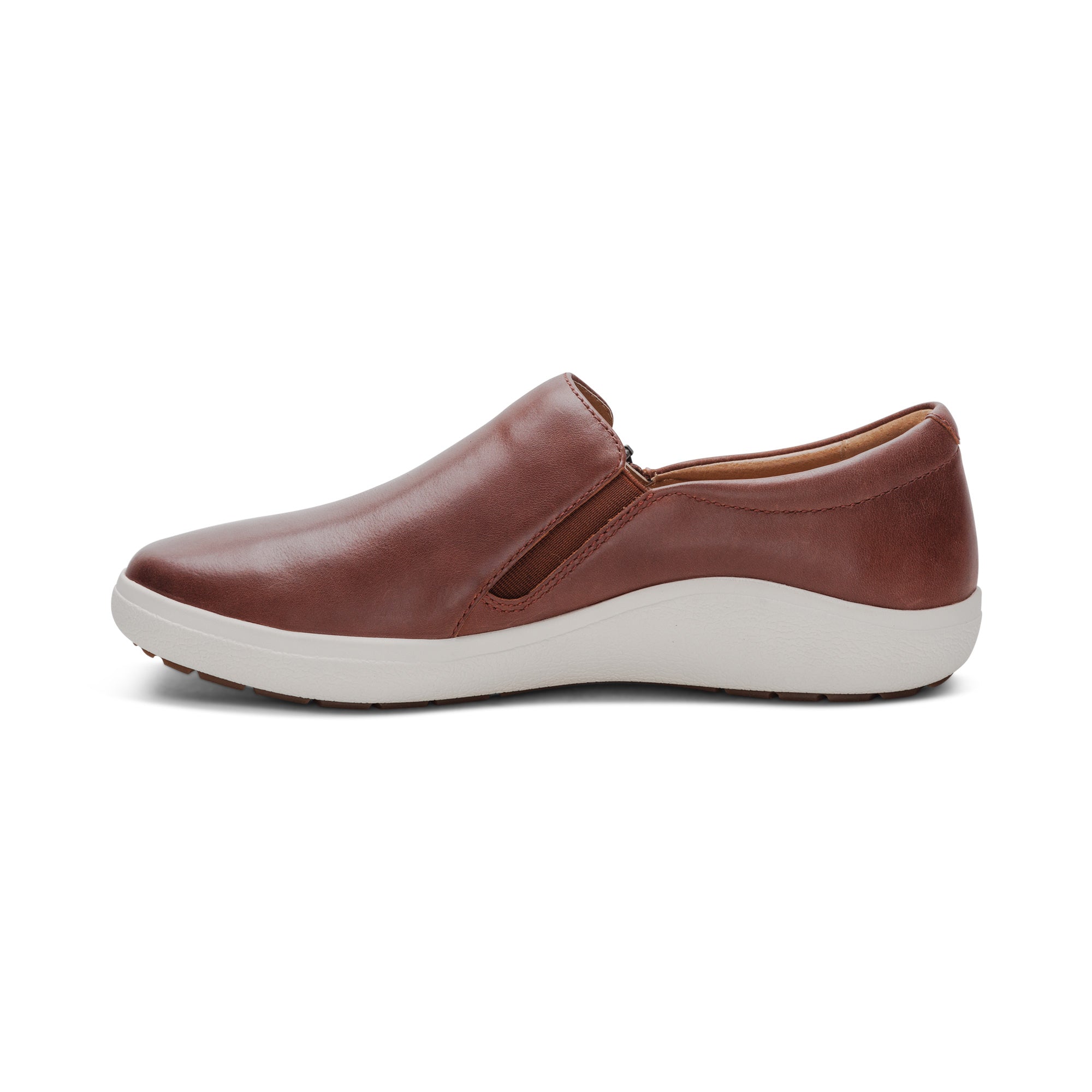 Jenna Slip-On Sneakers Left Angle #color_brown