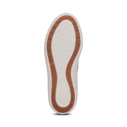 Jenna Slip-On Sneakers Bottom Angle #color_brown