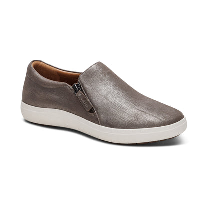 Jenna Slip-On Sneakers Catalog Angle #color_silver