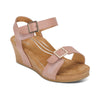 Lexa Quarter Strap Wedge #color_rose