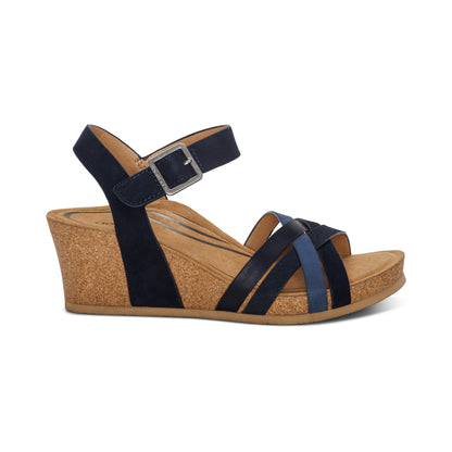 Noelle Arch Support Wedge #color_navy