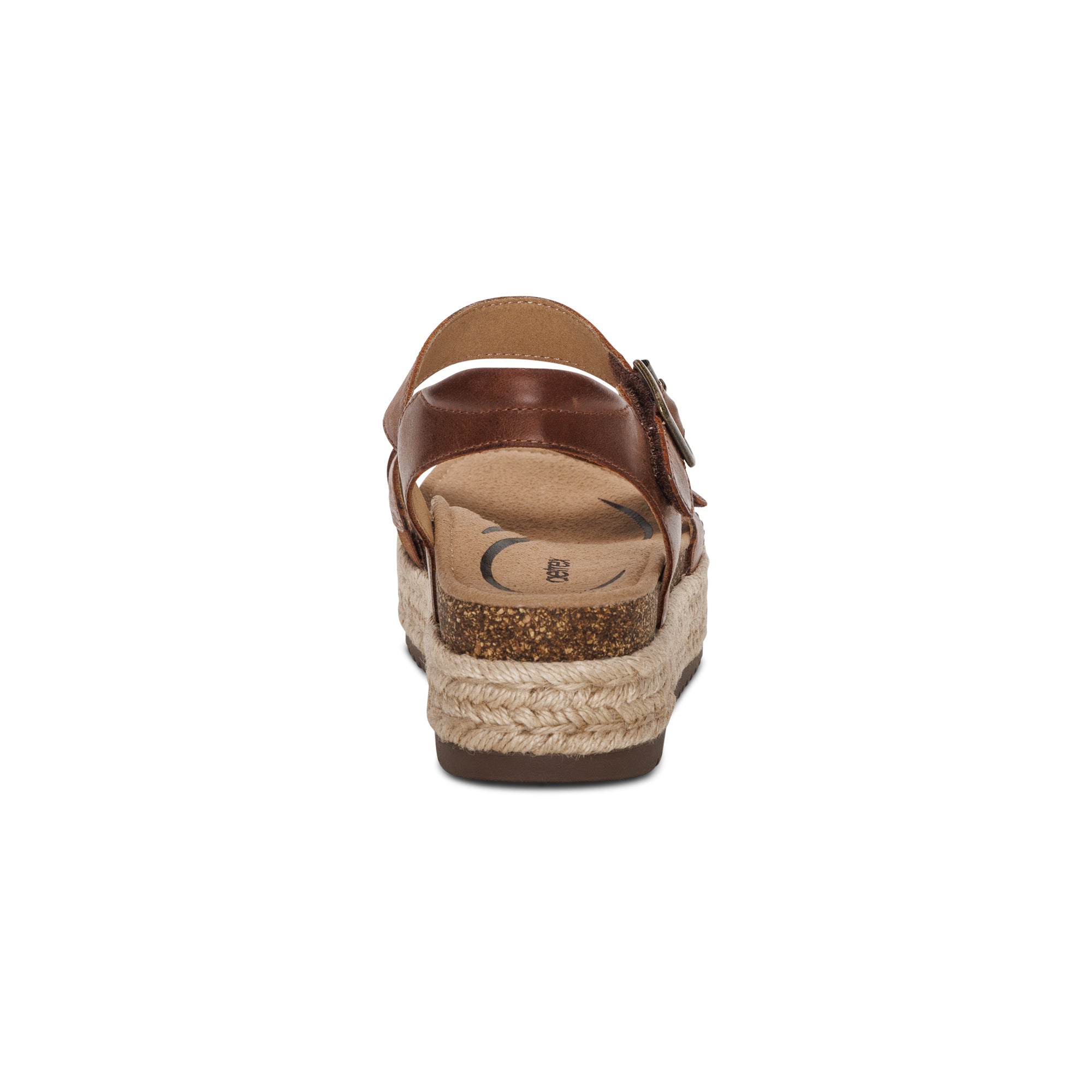 Paula Arch Support Platform Sandal #color_walnut