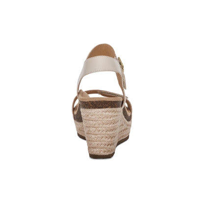 Sydney Quarter Strap Espadrille Wedge #color_ivory