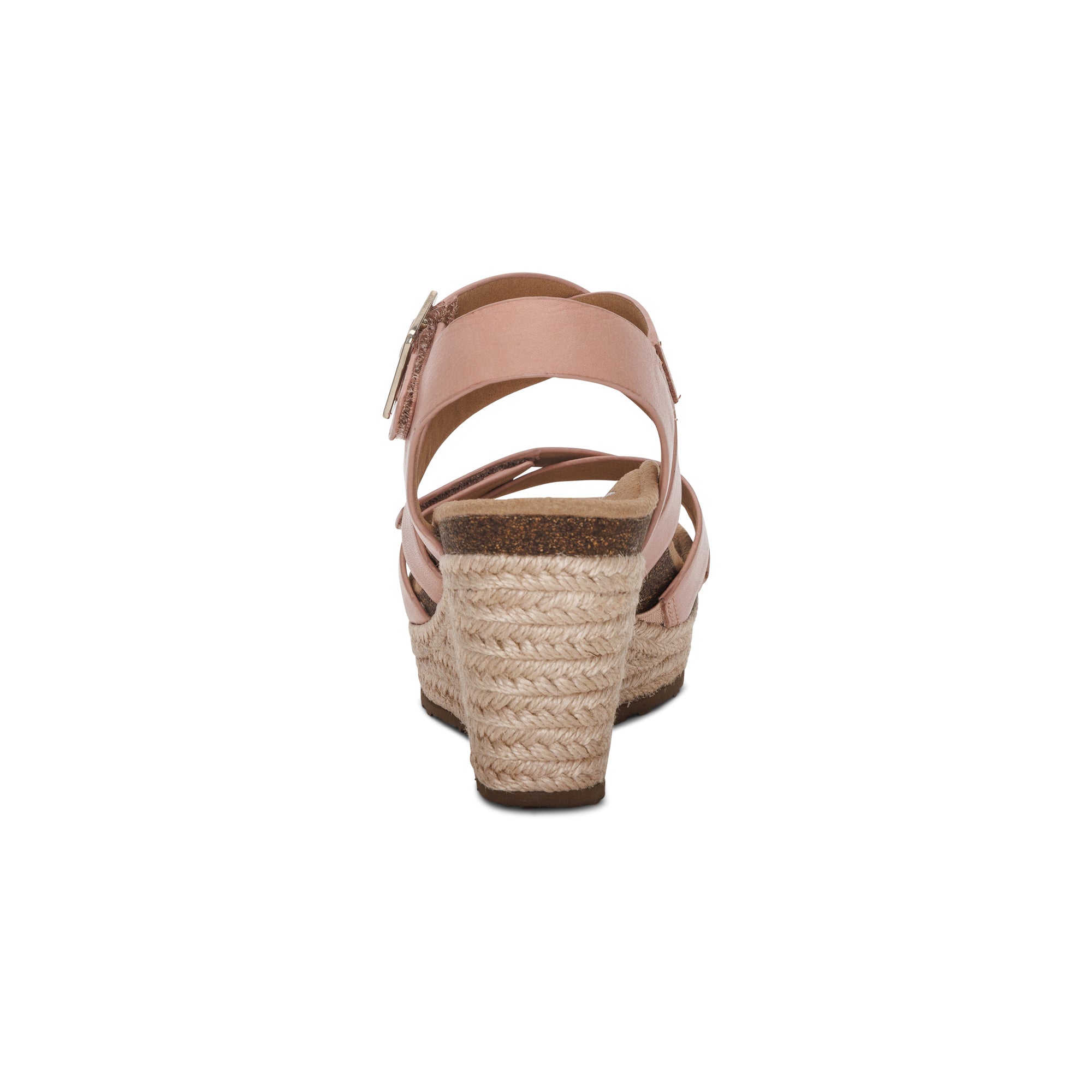 Anna Arch Support Wedge Rear Angle #color_rose