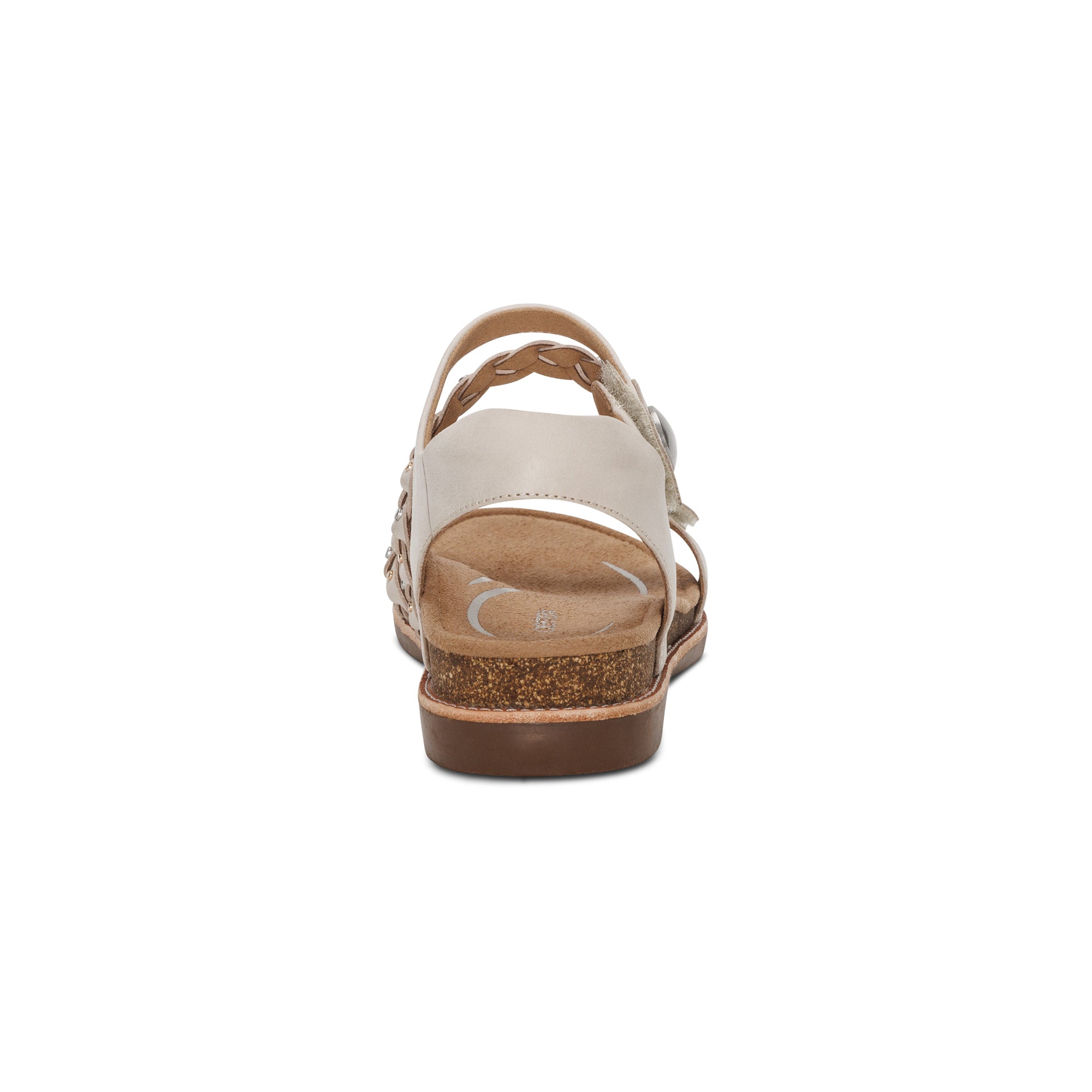 Jenn Quarter Strap Sandal Rear Angle #color_ivory