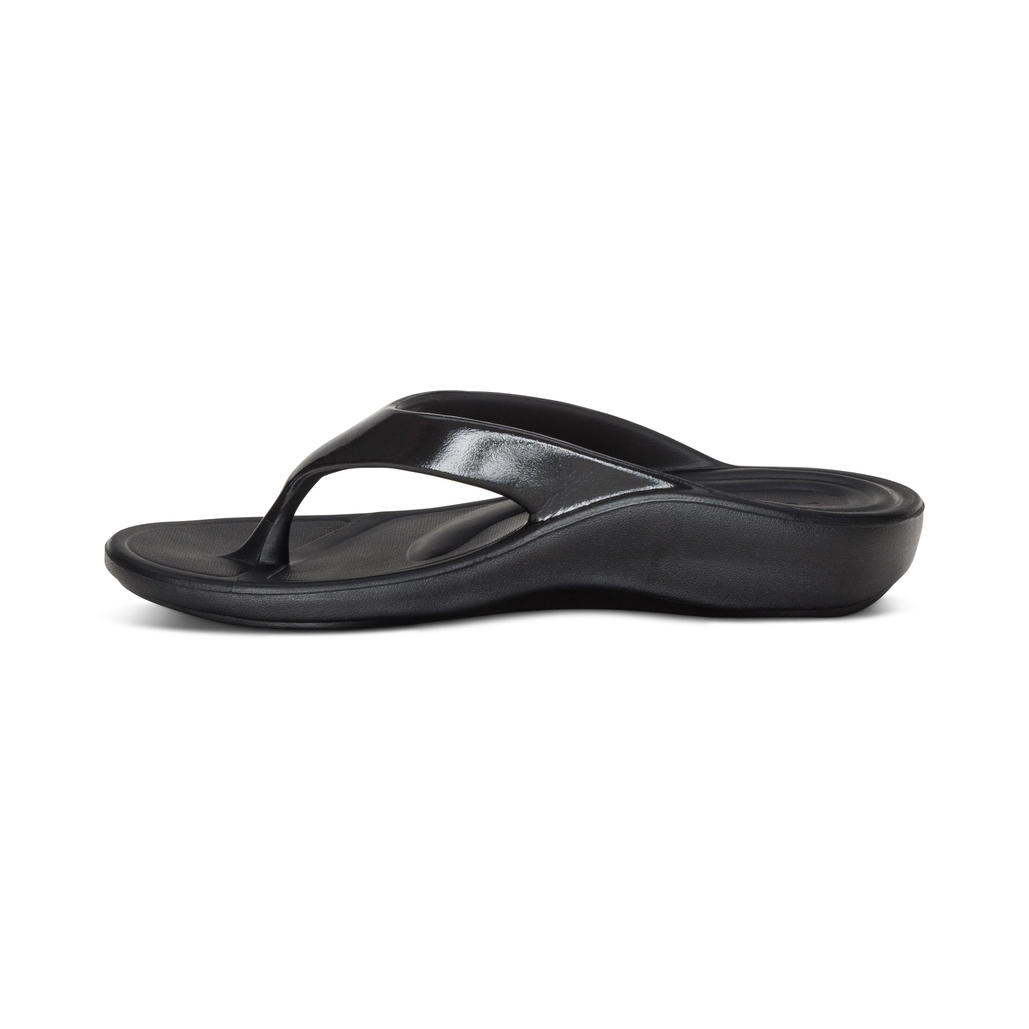Maui Orthotic Flips - Women #color_black-gloss