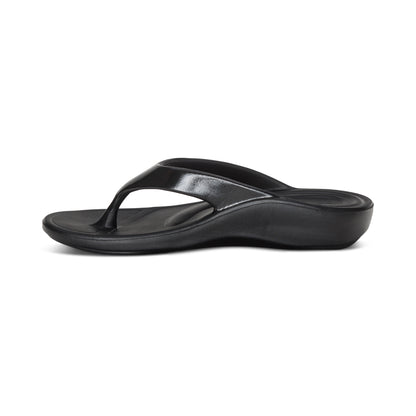 Maui Orthotic Flips - Women #color_black-gloss