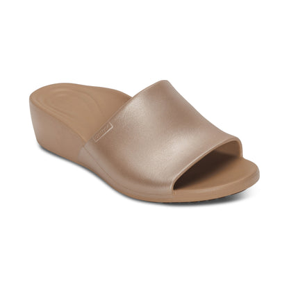 Jamie Orthotic Wedge #color_tan shimmer
