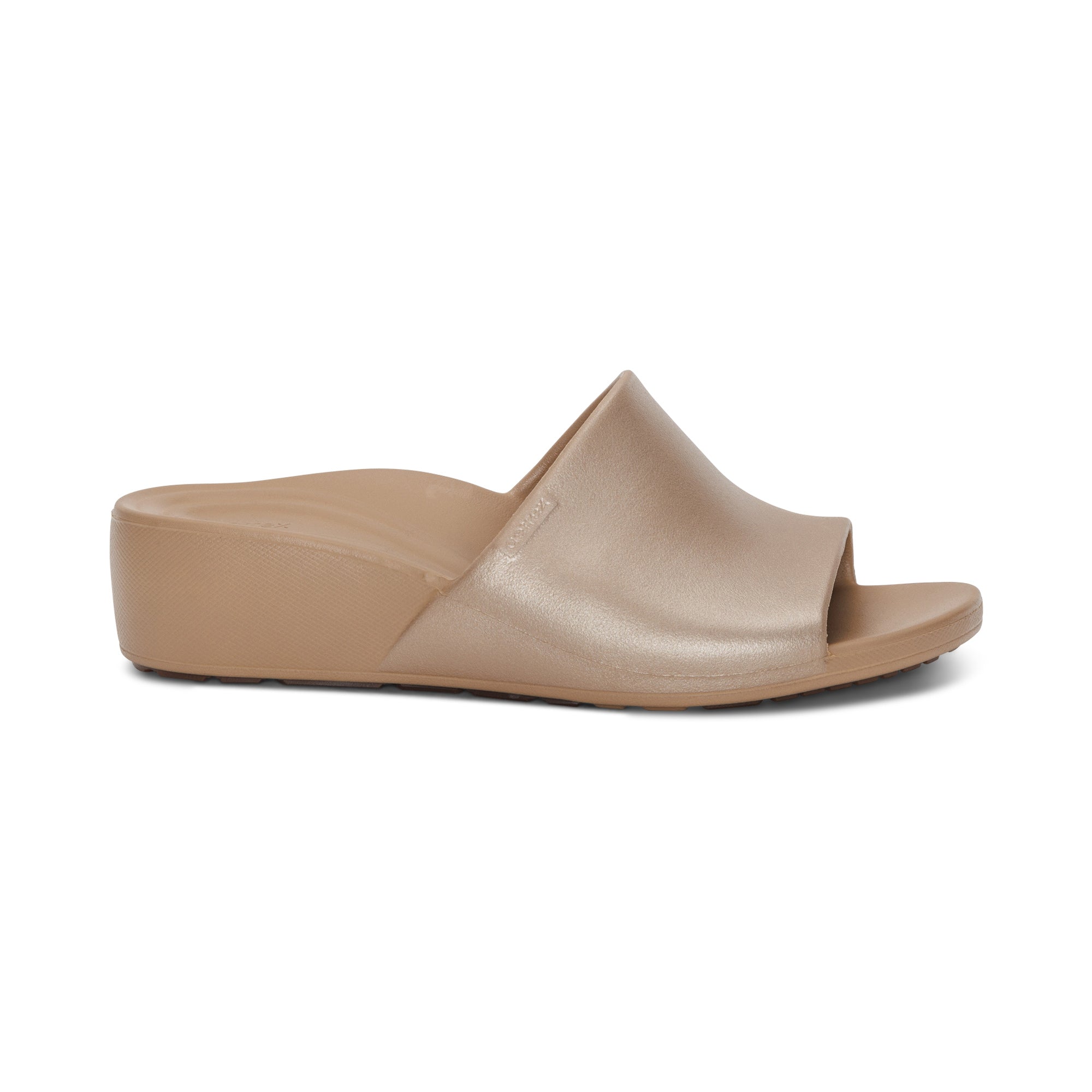Jamie Orthotic Wedge Right Angle #color_tan shimmer