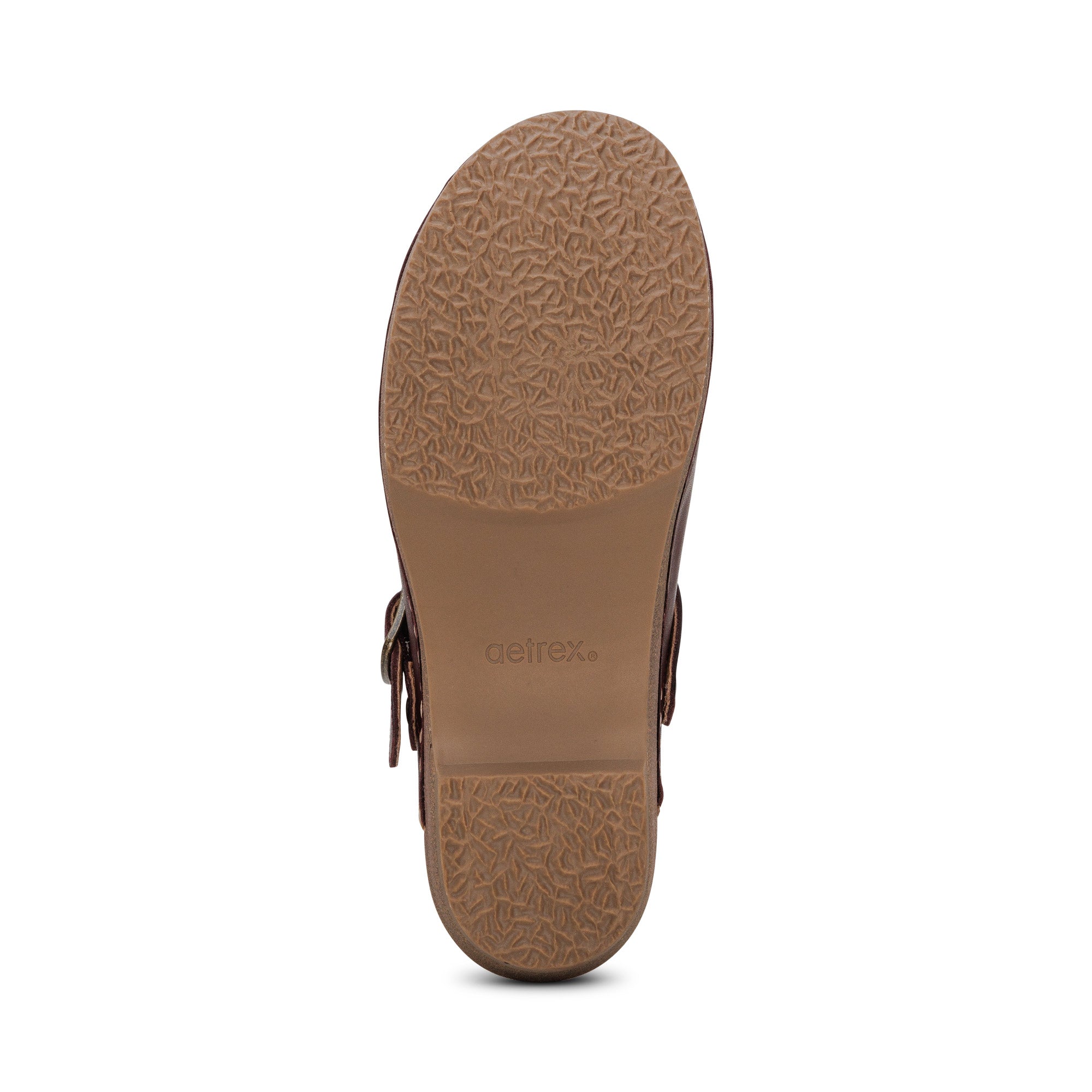 Beckie Cork Clog bottom Angle #color_burgundy
