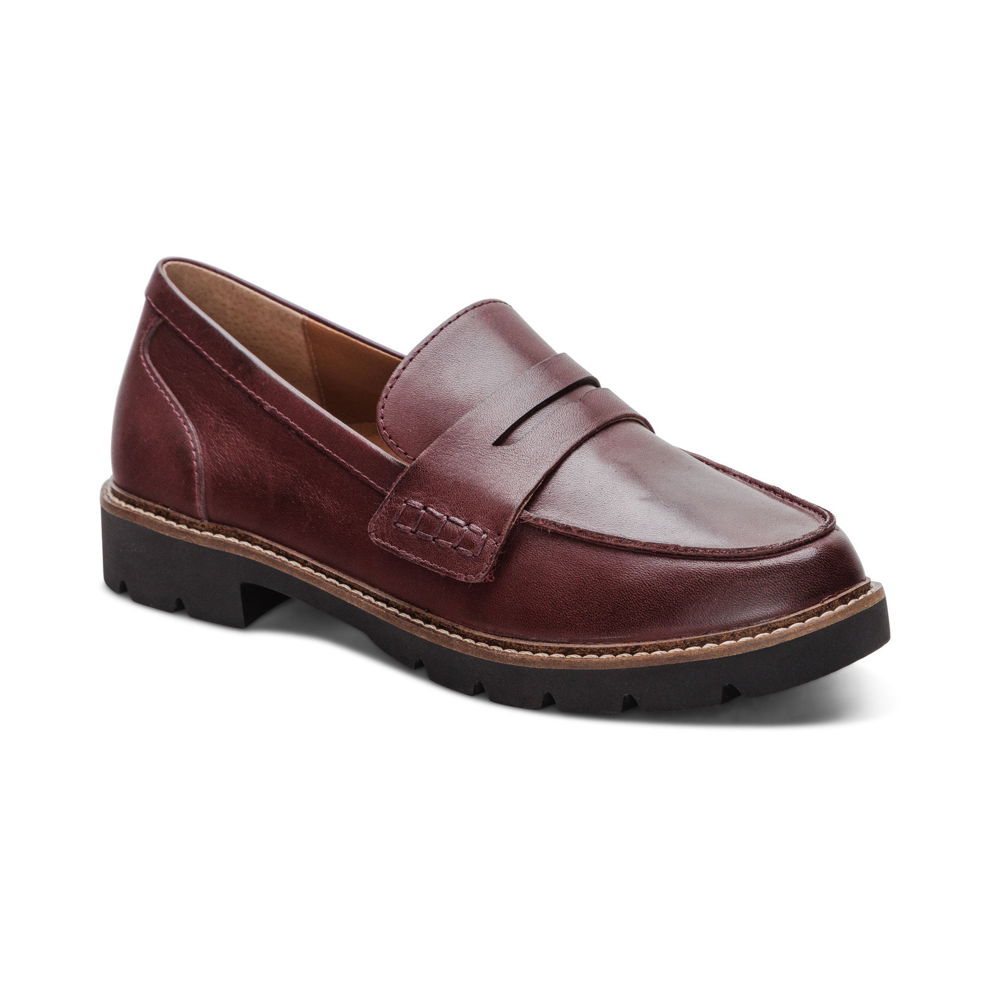 Collette Loafer #color_burgundy