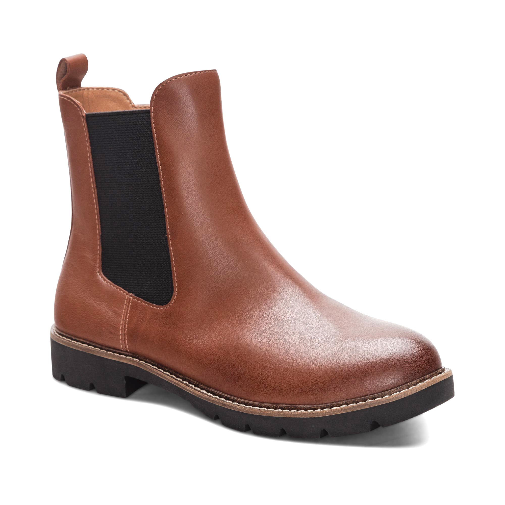 Hannah Arch Support Boot #color_cognac