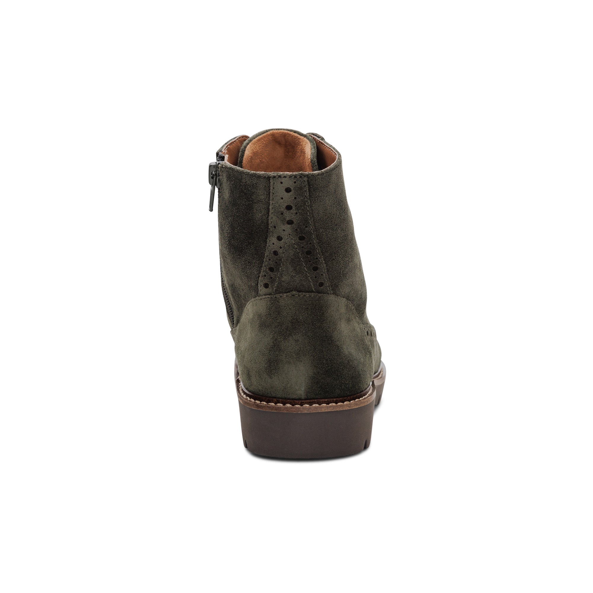 Margot Lace-Up Boot Rear Angle #color_dark-green