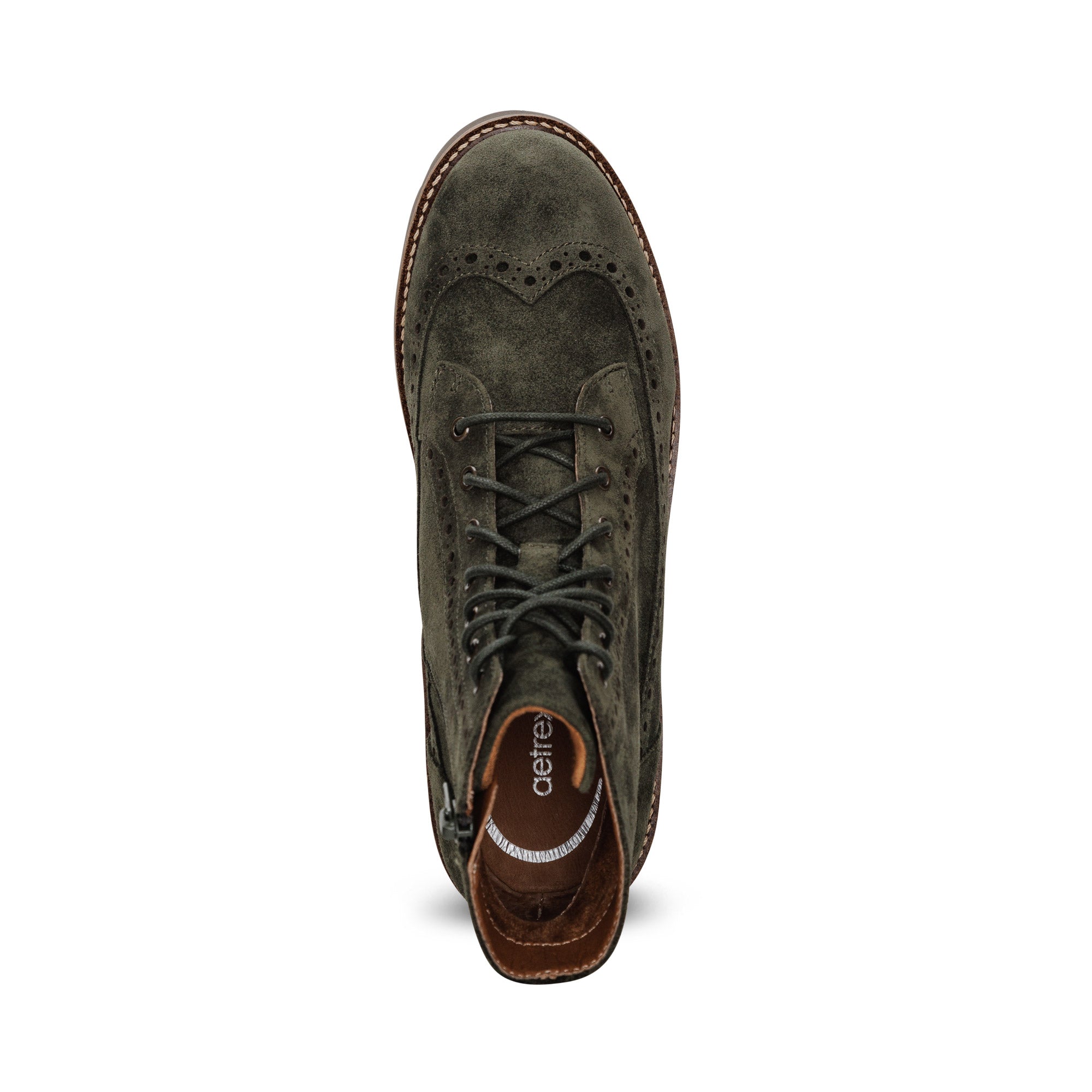 Margot Lace-Up Boot #color_dark-green