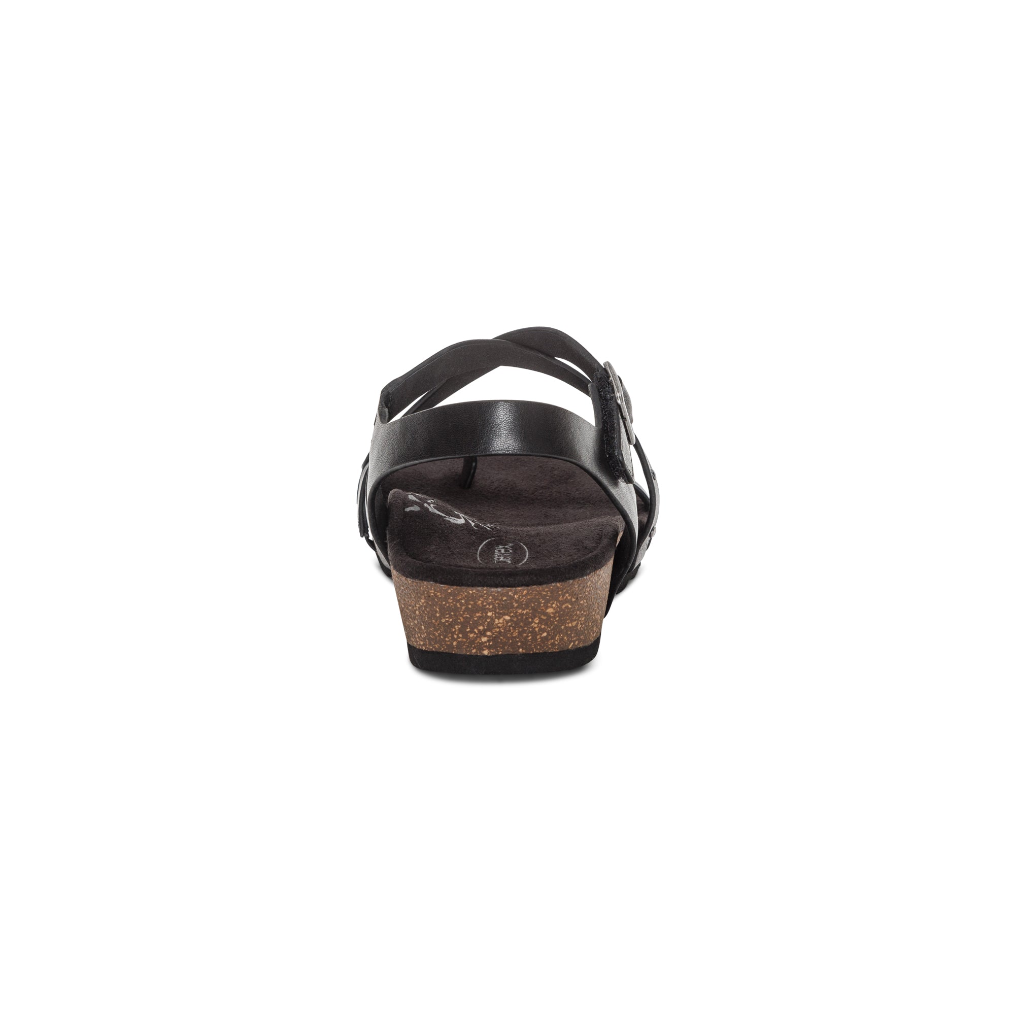 Lauren Quarter Strap Sandal #color_black
