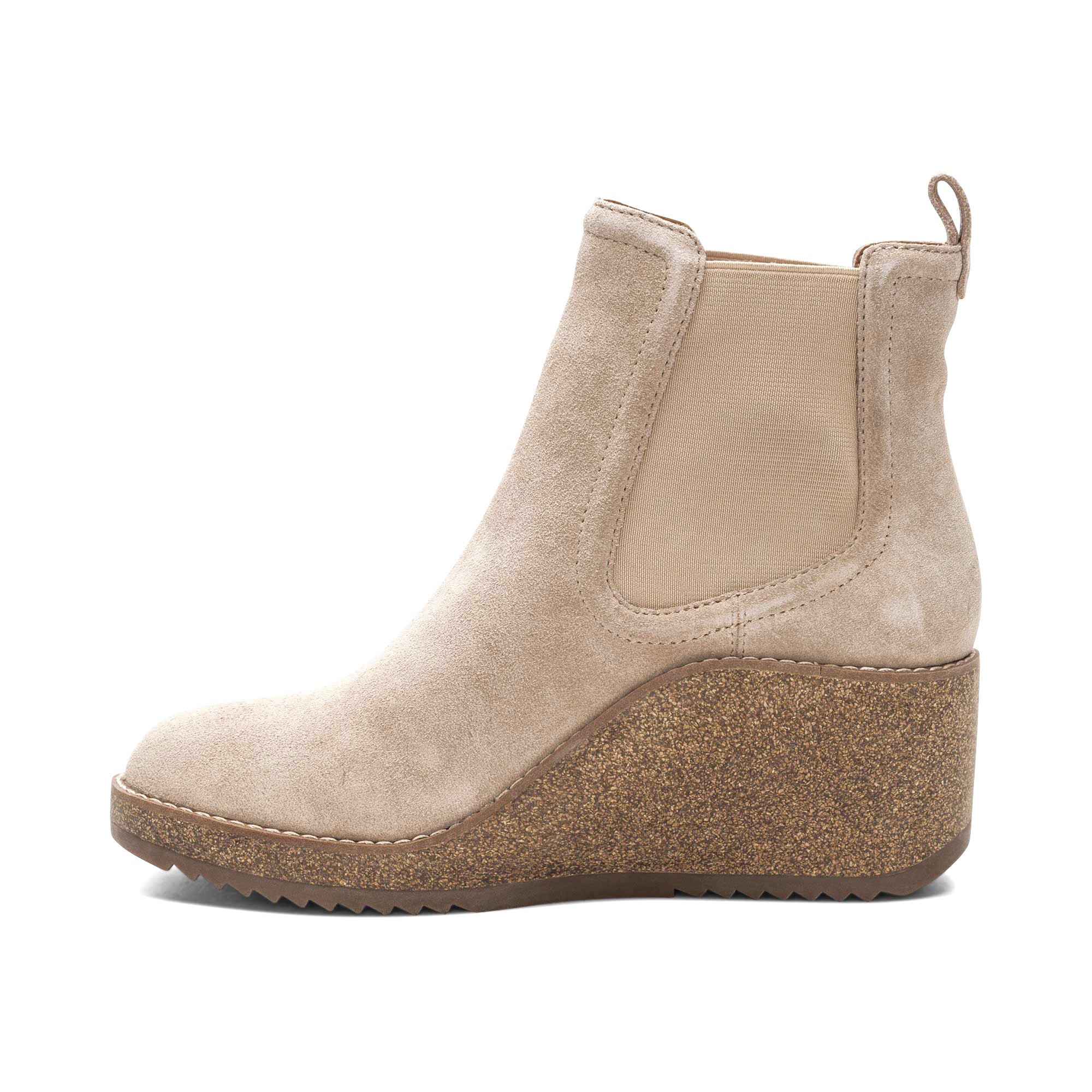 Dawn Wedge Boot Left Angle #color_tan