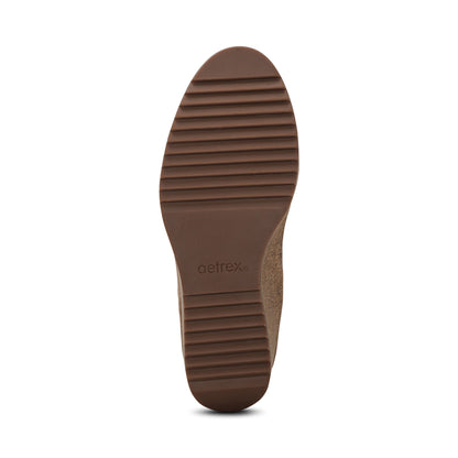 Dawn Wedge Boot Bottom Angle #color_tan
