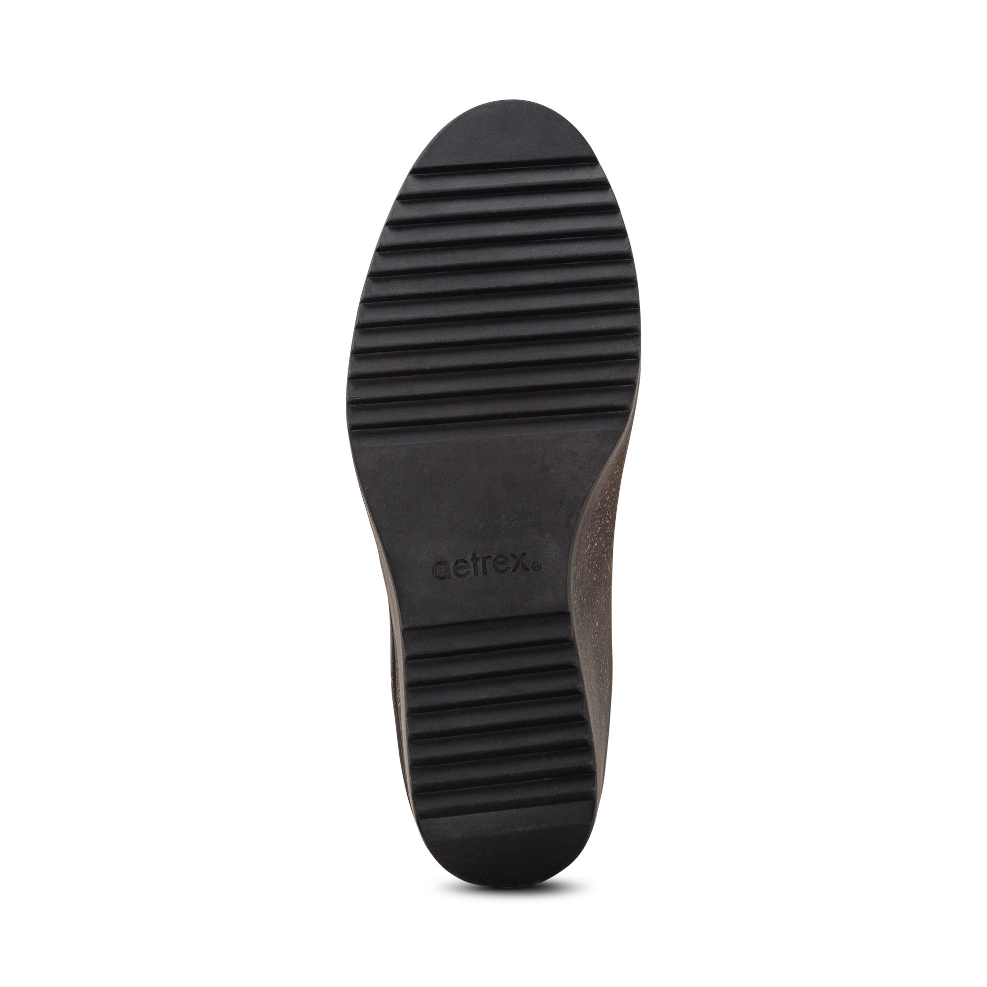 Dawn Wedge Boot Bottom Angle #color_dark brown