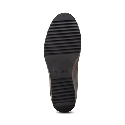 Dawn Wedge Boot Bottom Angle #color_dark brown