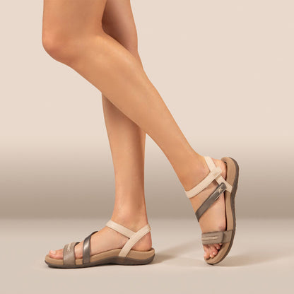 Gabby Adjustable Quarter Strap Sandal #color_stone-multi