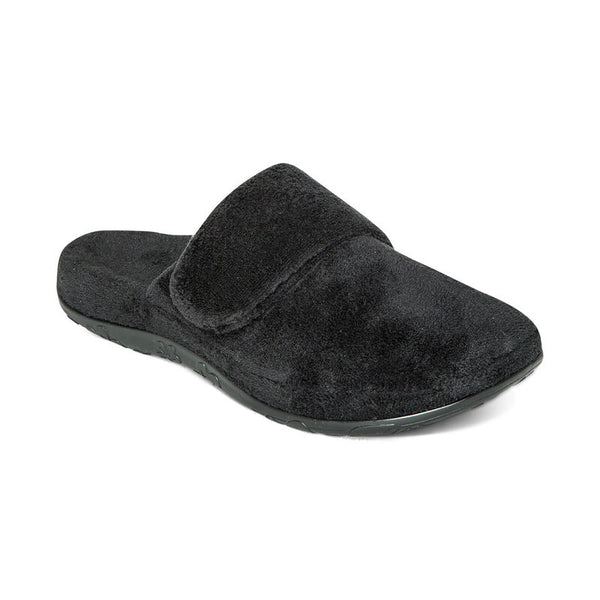 Qaimew HiLounge Luxury Unisex Slippers – Charcoal & Black Felt (Minor Cosmetic Defects – RRP £79)