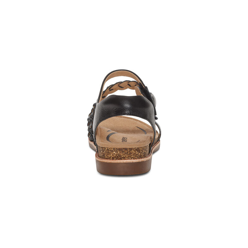 Jenn Quarter Strap Sandal #color_black