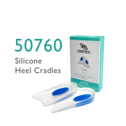 Silicone Heel Cradles Posted #color_black