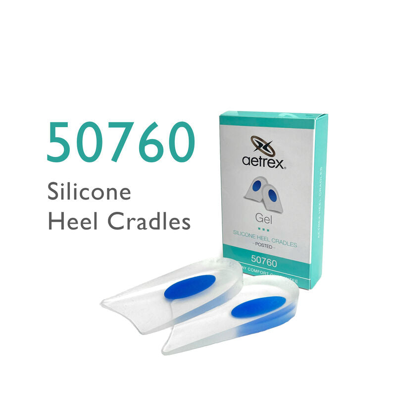 Silicone Heel Cradles Posted #color_black