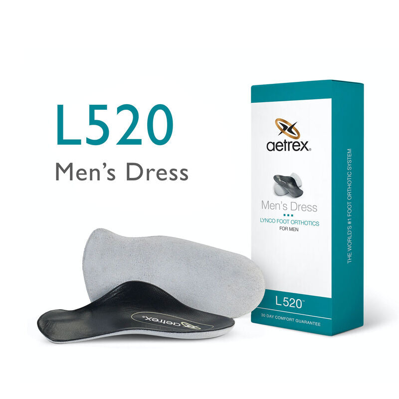 Aetrex Men's Dress Orthotic Insoles