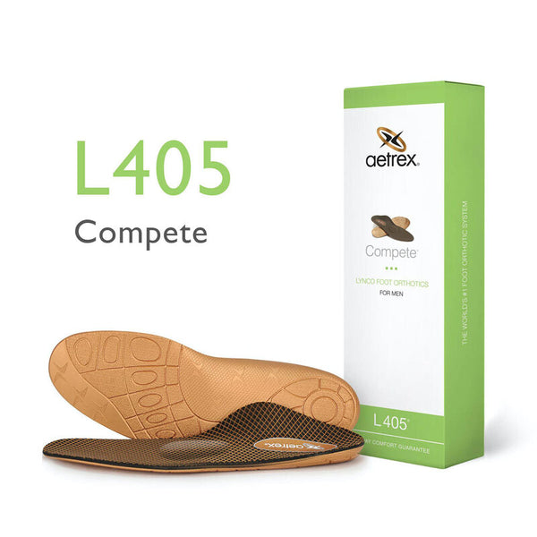 Men's Compete Orthotics W/ Metatarsal Support – aetrex