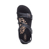 Jillian Braided Quarter Strap Sandal #color_black