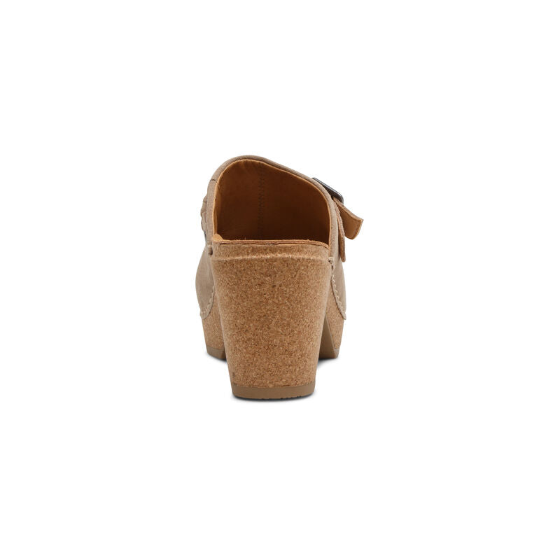 Corey Clog Rear Angle #color_taupe