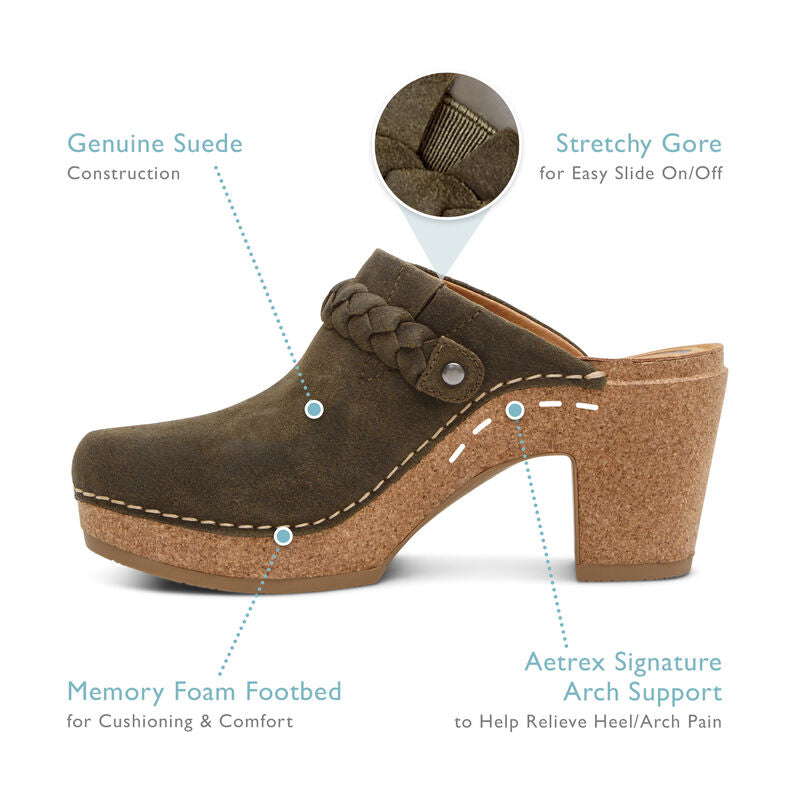 Corey Clog Features #color_taupe