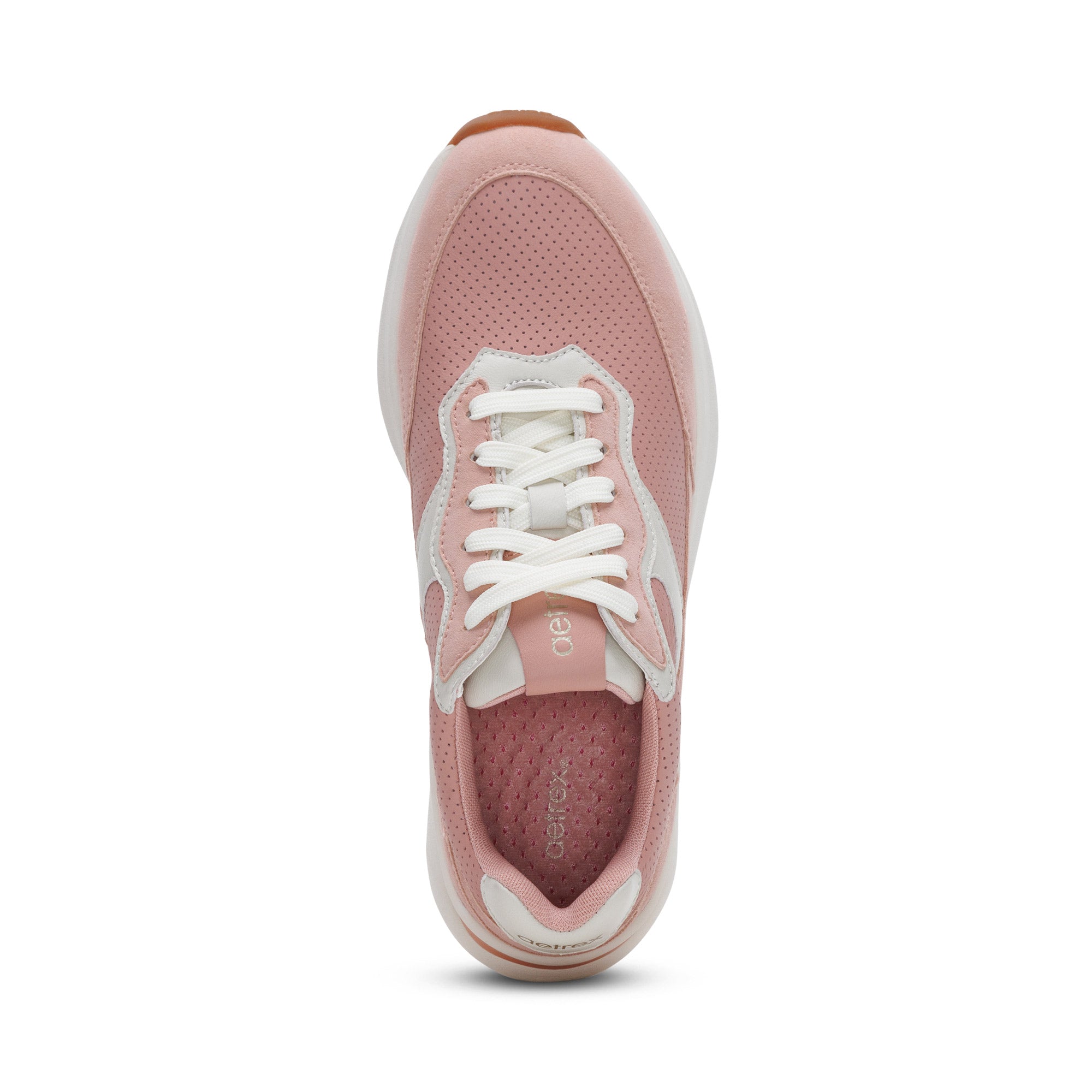 Emily Lace Up Sneakers #color_peach