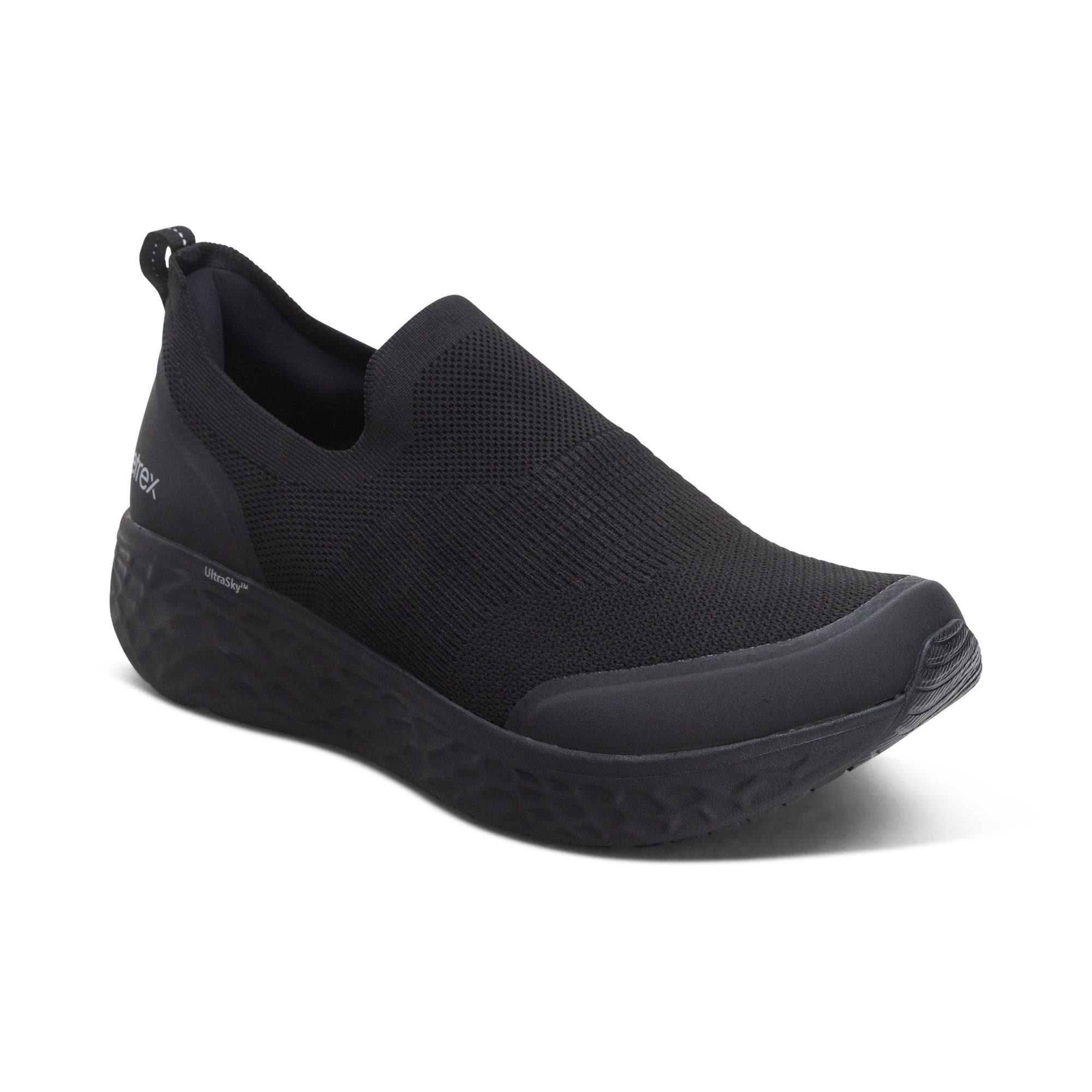 Dash Arch Support Men's Slip On  #color_black/black