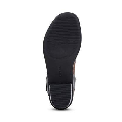 Mae Adjustable Quarter Strap Heel #color_black