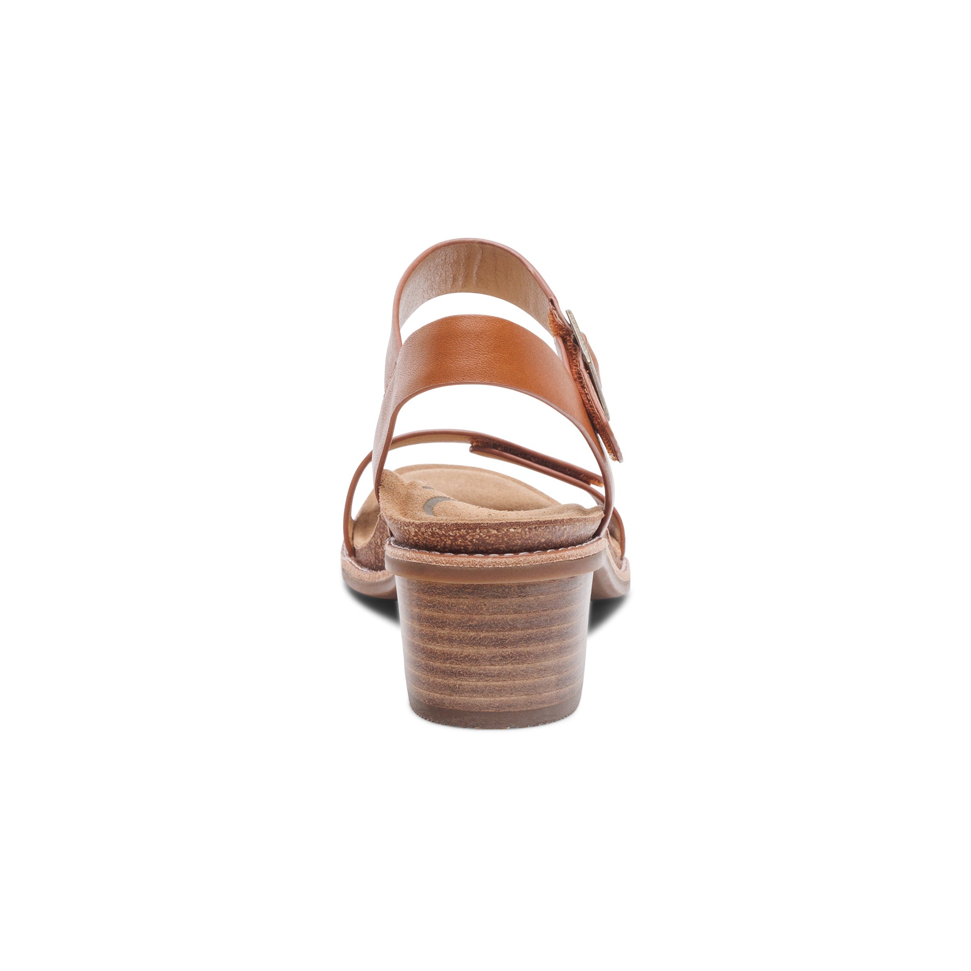 Mae Adjustable Quarter Strap Heel #color_cognac