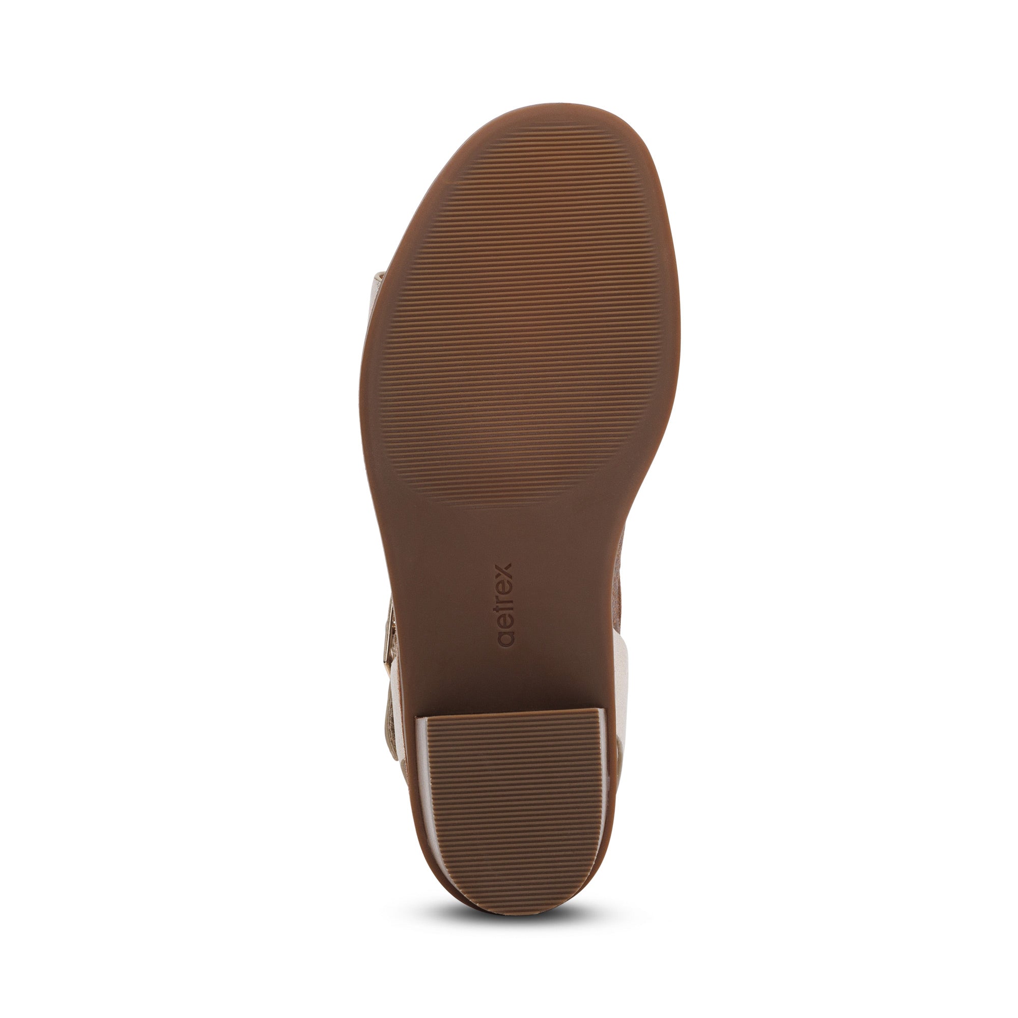 Mae Adjustable Quarter Strap Heel #color_champagne