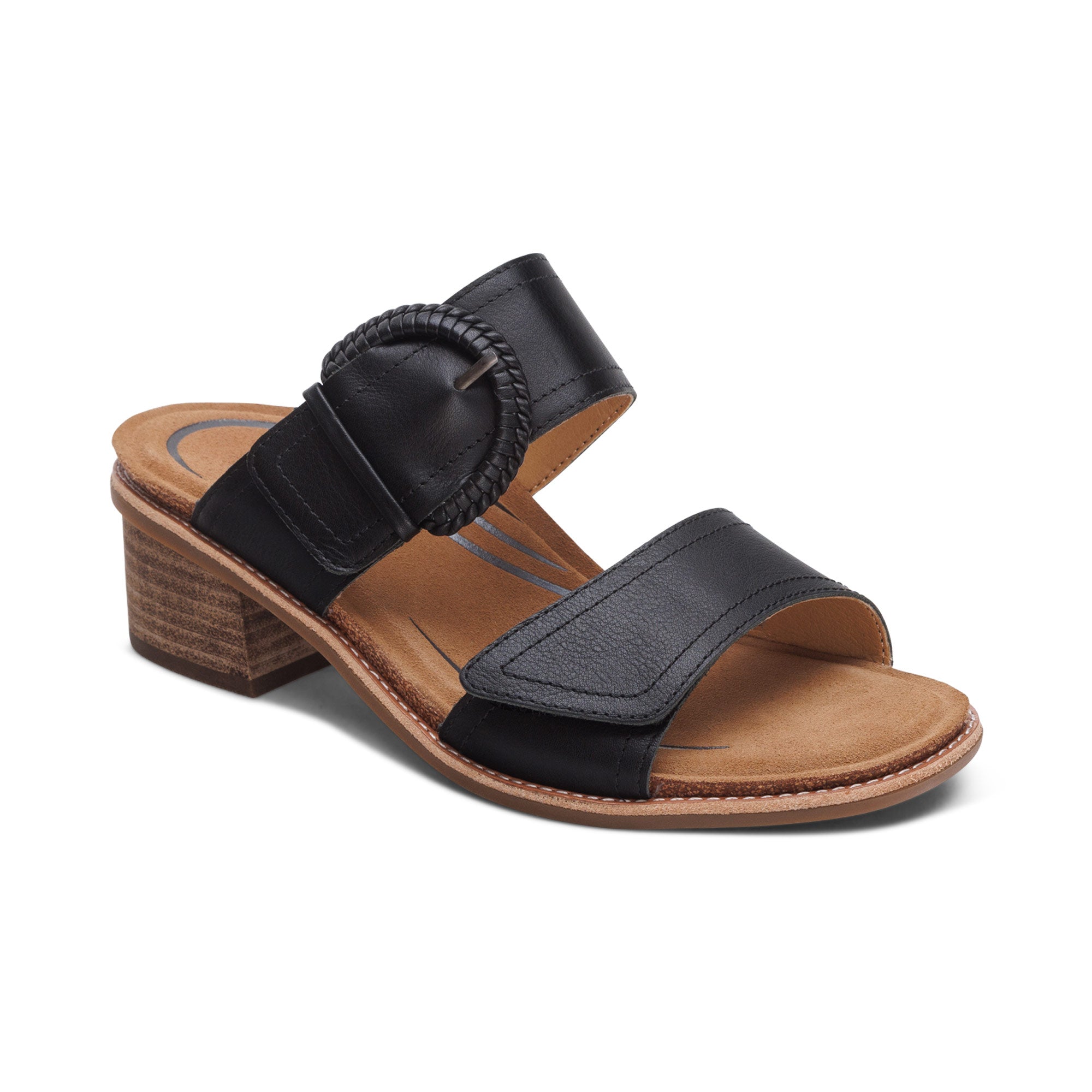 Tatiana Arch Support Heel #color_black