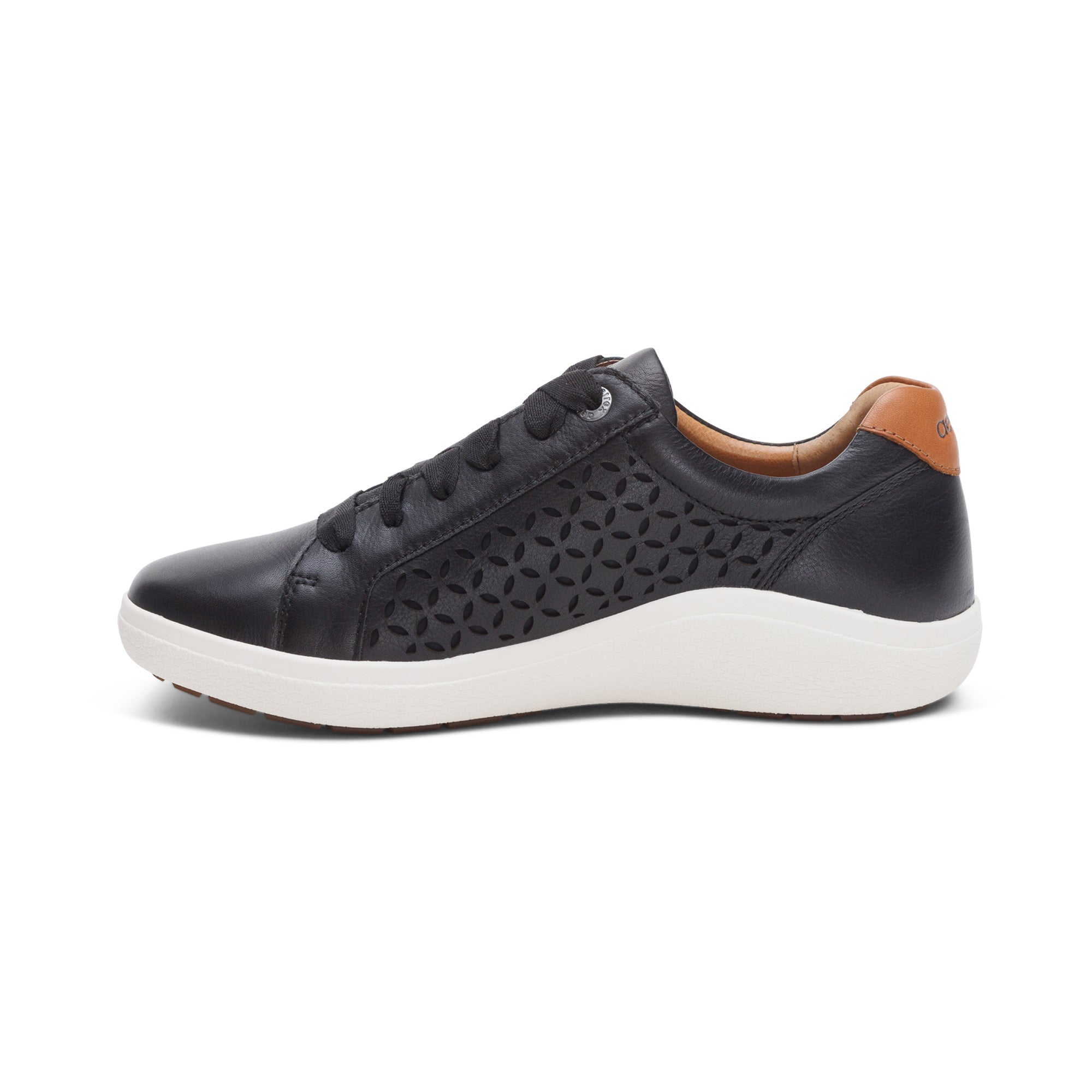 Courtney Lace-up Sneakers #color_black-cutout