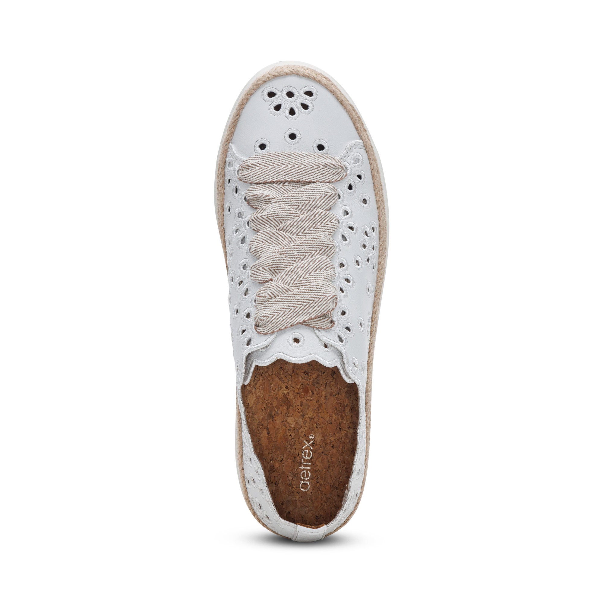 Charlotte Lace Up Sneaker #color_white