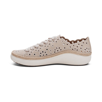 Charlotte Lace Up Sneaker #color_tan
