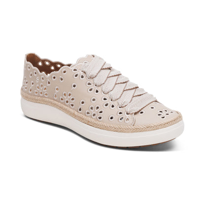 Charlotte Lace Up Sneaker #color_tan