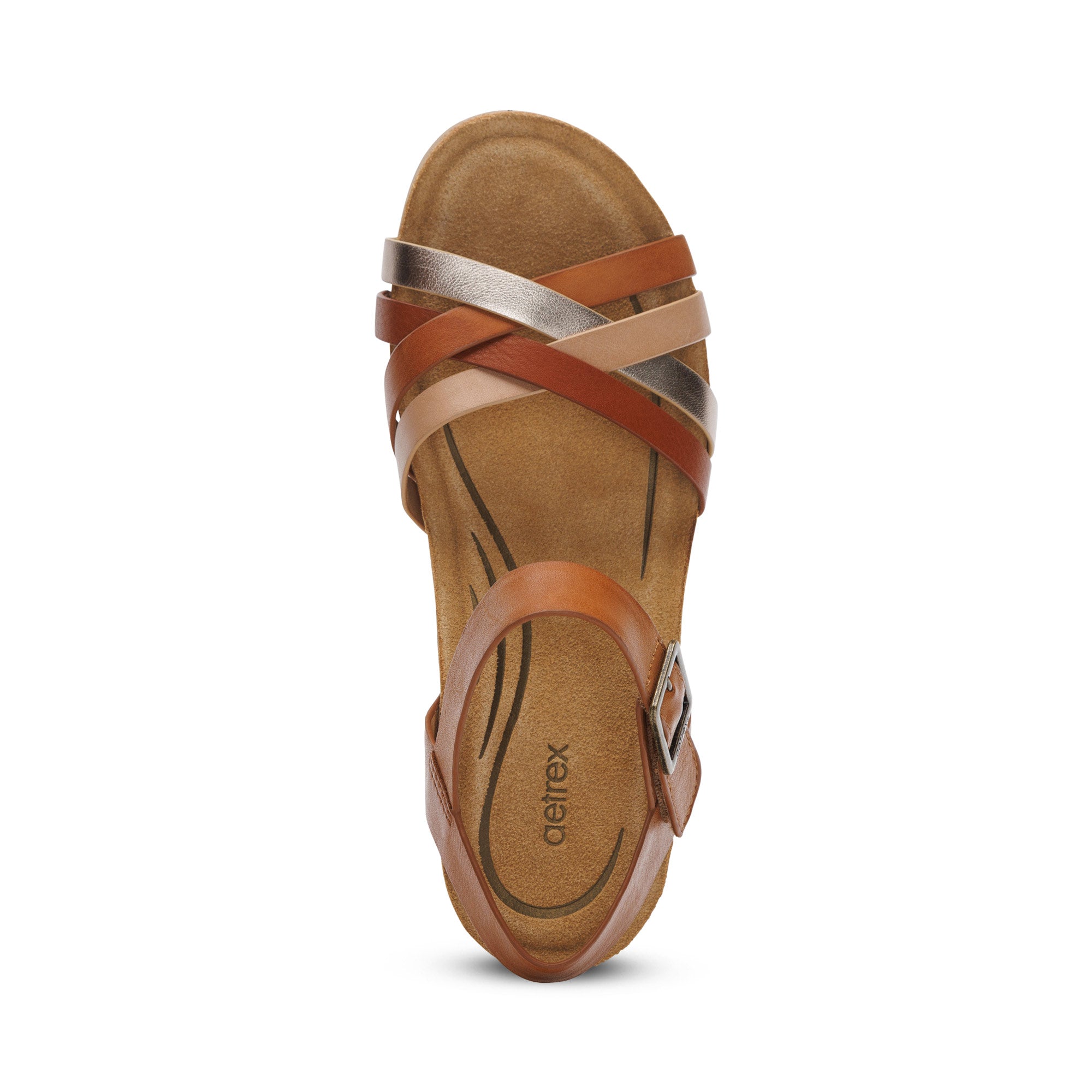 Noelle Arch Support Wedge #color_ginger