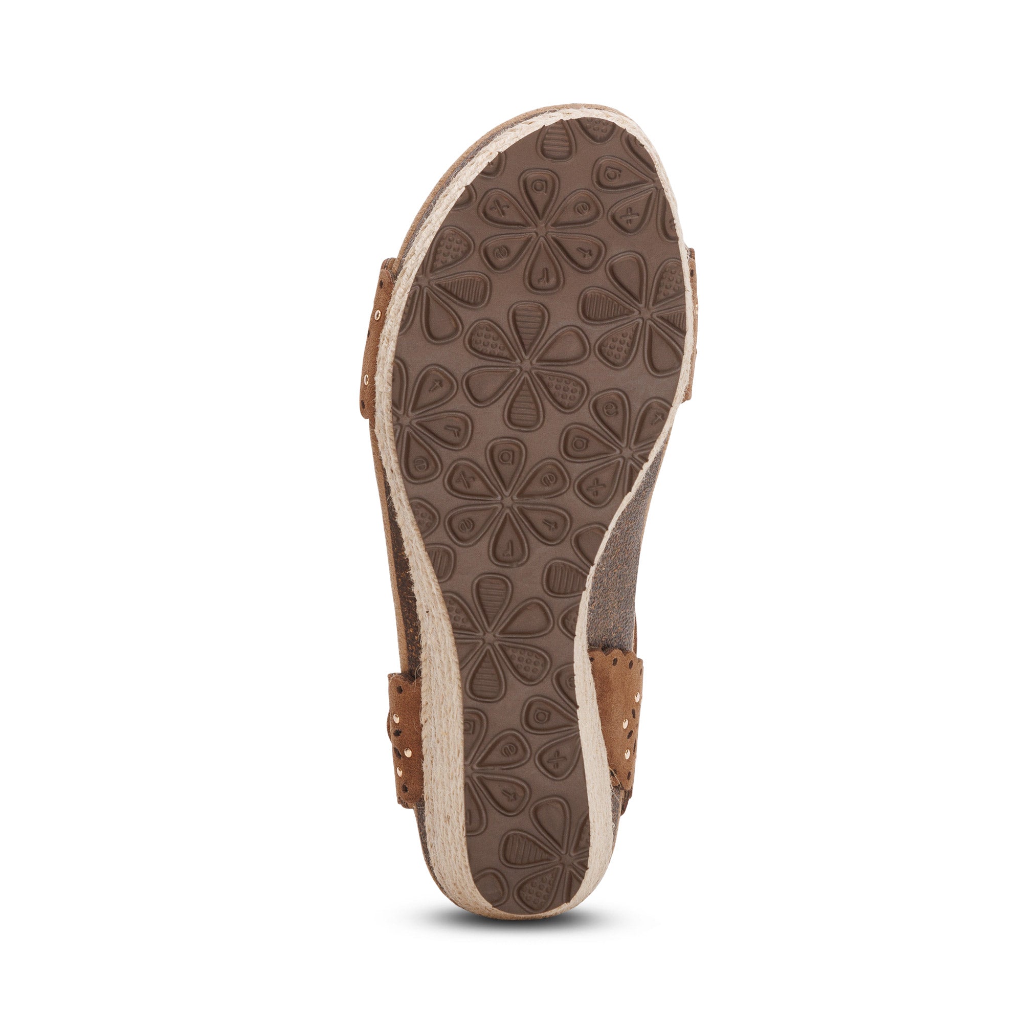 Sydney Quarter Strap Espadrille Wedge #color_scotch-cutout