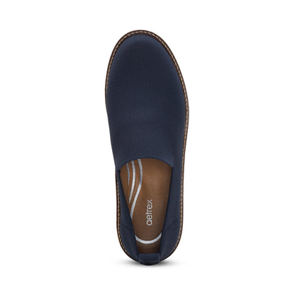 Chloe Slip On Loafer #color_navy