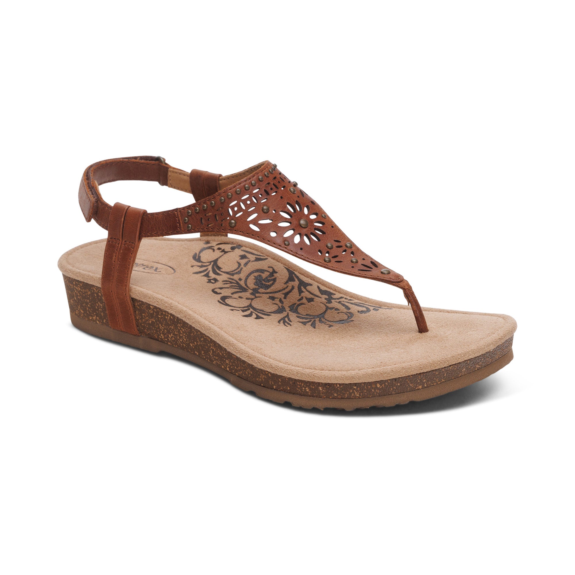 Evelyn Thong Sandal #color_walnut
