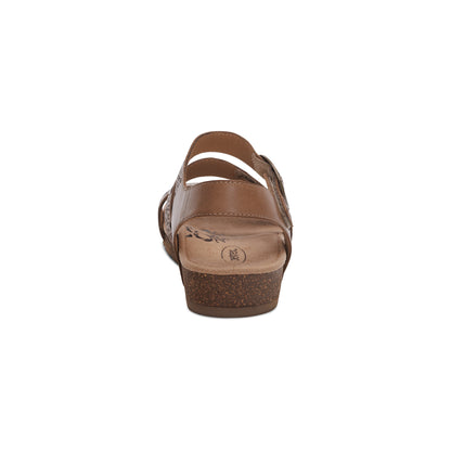 Lilly Adjustable Quarter Strap Sandal #color_taupe-cutout